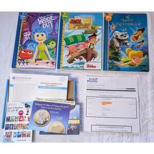 Disney Wonderful World Of Reading Lot Of 3 Hardcover Books